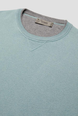 Felpa in maglia in pura lana ESSENTIAL - Ferrante | img vers.300x/